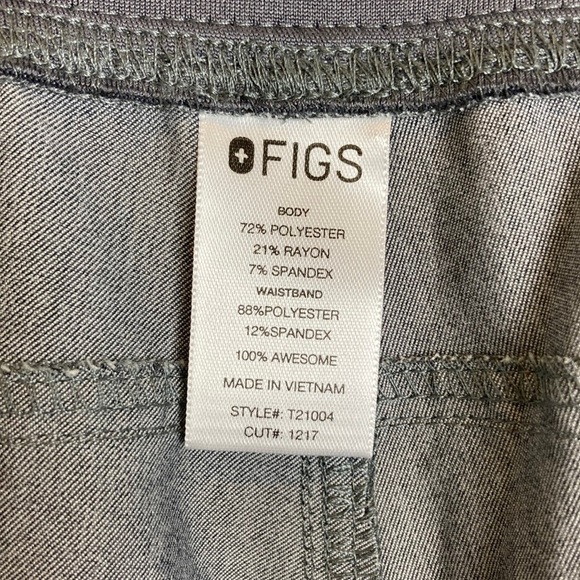 Figs Gray Straight Leg Pants - Picture 12 of 16